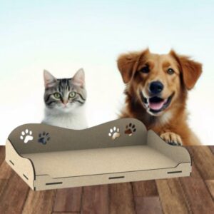 Cama Mdf Para Cães Caminha Cachorros gatos