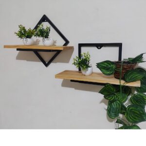 2 Kit Nichos Prateleira Industrial