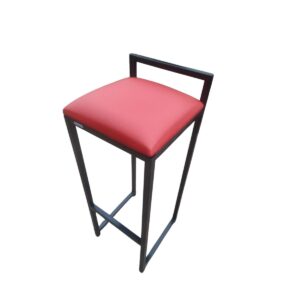 Banqueta Alta Cozinha Bar Balcão Bistrô Industrial Assento Estofado