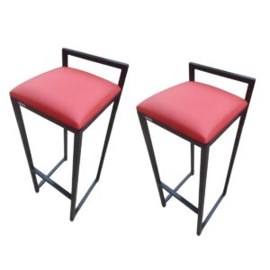 Kit 2 Banquetas Flórida Banco Alto Balcão Bancada Bar Bistrô