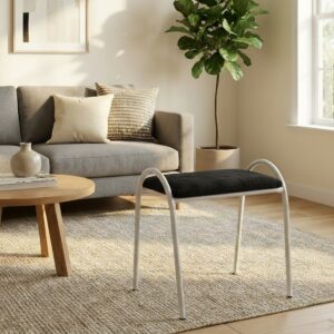 Banqueta Banco Mavie Preto