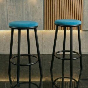kit de banquetas para cozinha Azul Turquesa