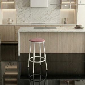 Cadeira Alta Banqueta Bar Balcão Bancada Banco Cozinha Rose