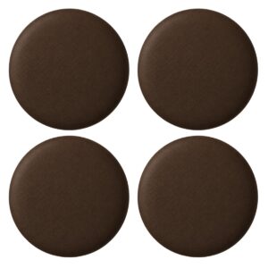 Assento Redondo 35 cm Marrom Kit conjunto 4