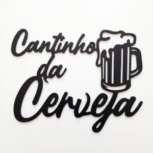 Plaquinha Cantinho da Cerveja